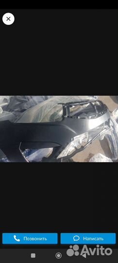 Передний бампер на ssangyong кайрон