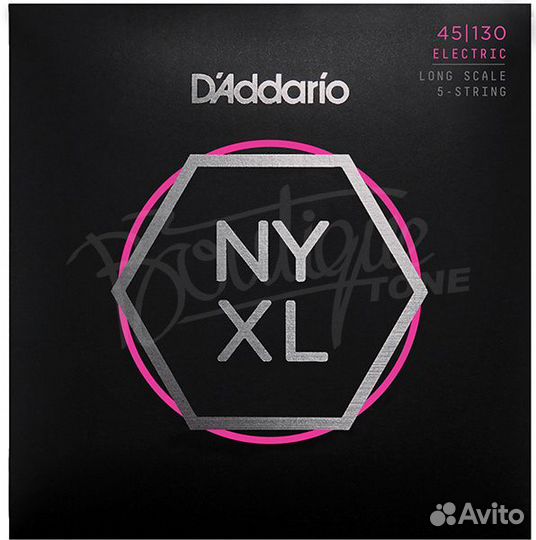 D'addario nyxl45130 - струны для 5ти струнной бас
