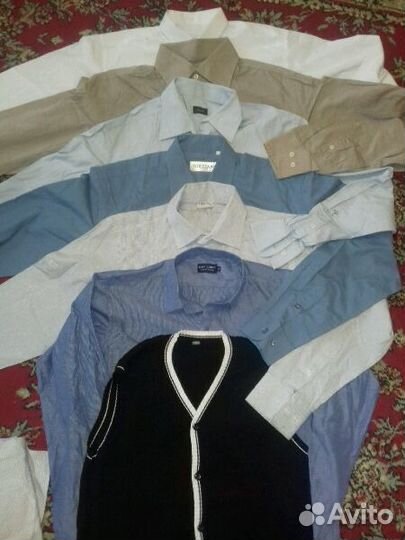 Рубашки разные подростку.Фирменные.158-176примерно