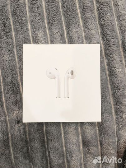 Наушники apple airpods 2 с обычным кейсом