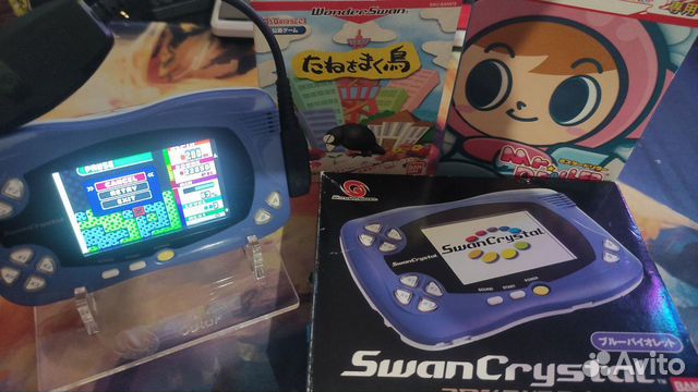 Bandai WonderSwan Crystal (мод, адаптер)