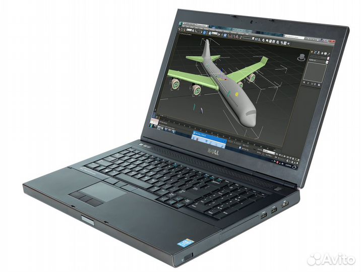 Мощный Dell Precision M6800 i7 Full HD 17,3