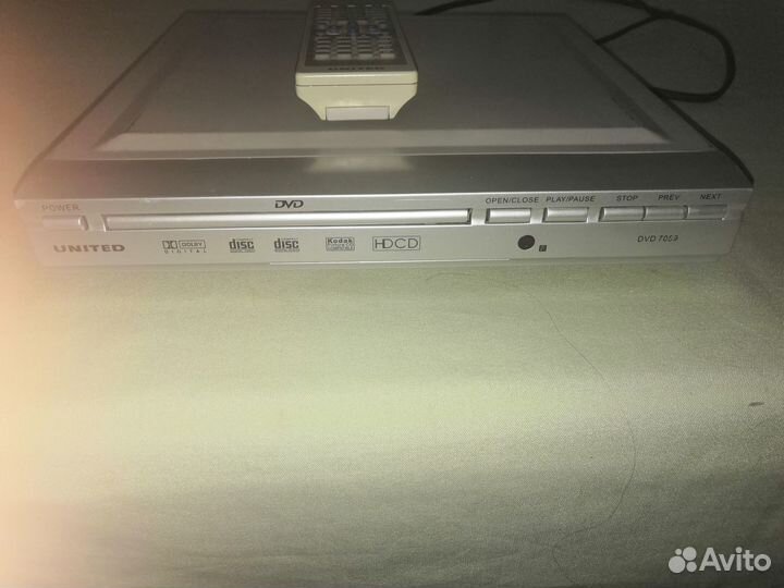 Dvd плеер united