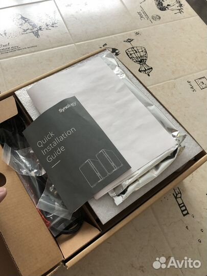 NAS Synology DS216play +12тб