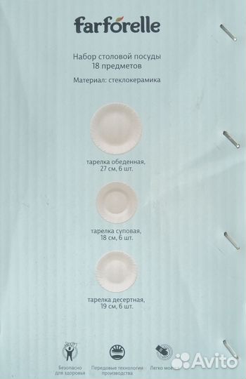 Набор тарелок