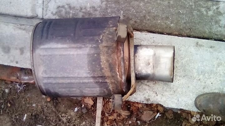 Глушитель прямоток honda