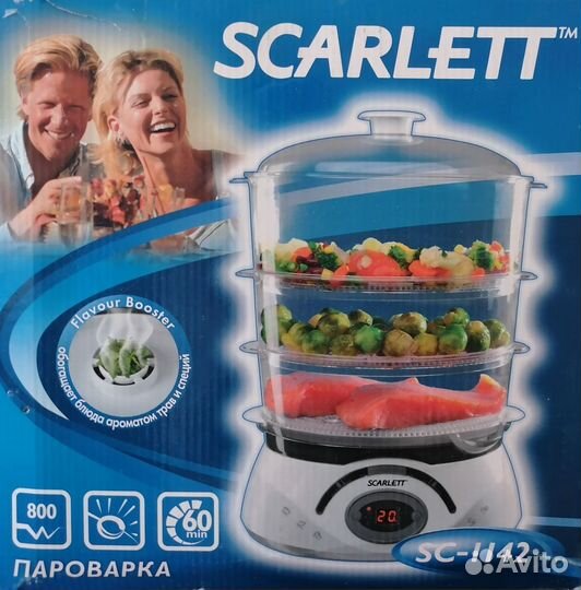 Пароварка Scarlett