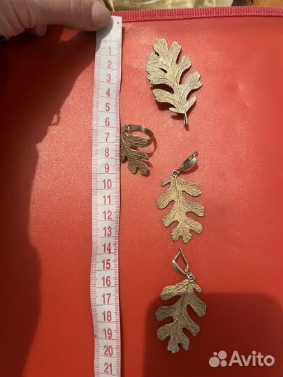 Серебряный комплект