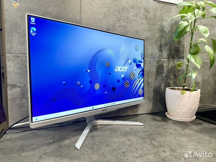 Моноблок Acer C24-860 / i3-7130 / 8gb / SSD-256gb