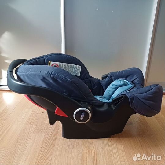 Детское автокресло от 0 с isofix+ переноска Graco