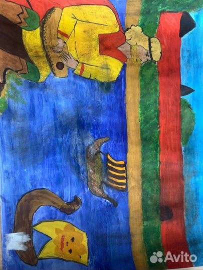 Рисунок известного художника 19 века