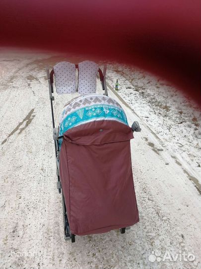 Коляска санки