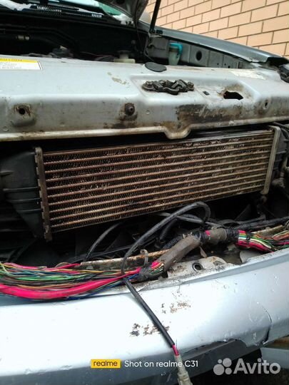 Интеркуллер Санъёнг Рекстон 2,7 АКПП 2006г Разбор