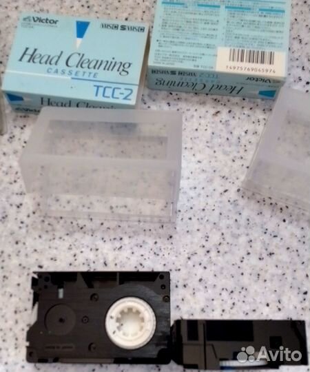 Victor (JVC) – VHS-C/svhs-C чистящие кассеты