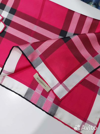 Burberry платок оригинал, 100 шёлк