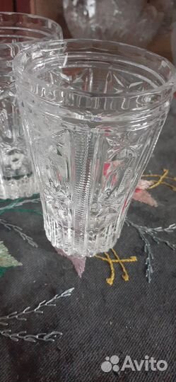 Стаканчики хрустальные