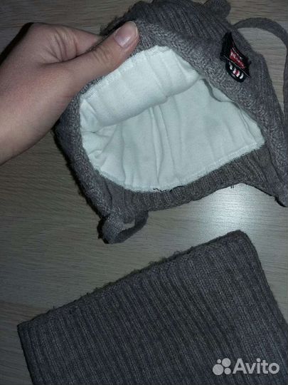 Комплект (шапка + шарф)