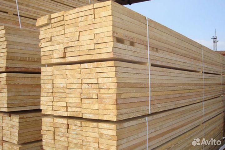 Обрезная доска 25х150х6000 (1/2 Сорт)