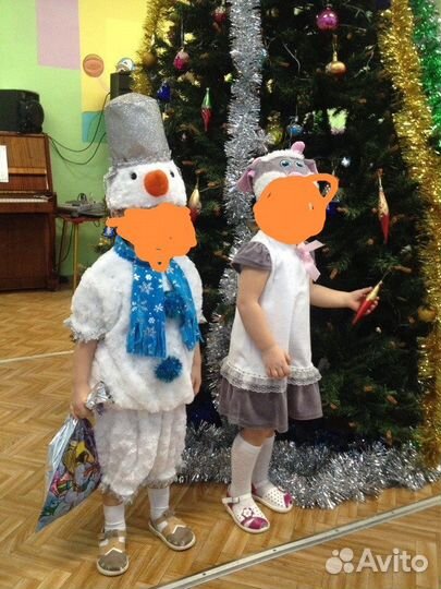 Костюм снеговика