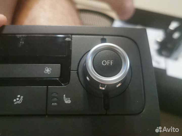 Блок климата задний с подогревом, touareg nf