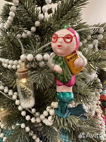 Реставрация советских елочных игрушек