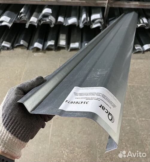 Порог левый Opel Corsa C 2000-2006(1мм)