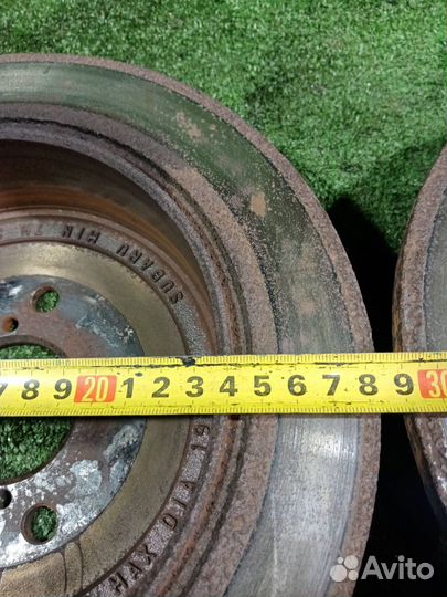 Диск тормозной (комплект) задний Subaru Legacy