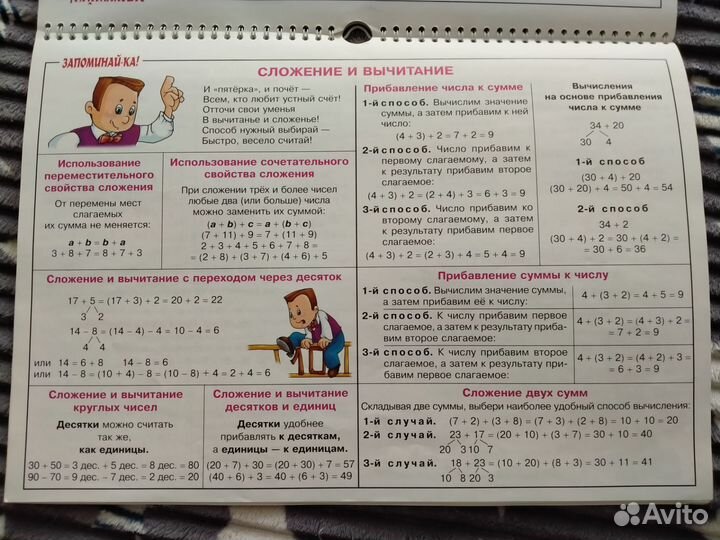 Учебный материал 1-5 класс