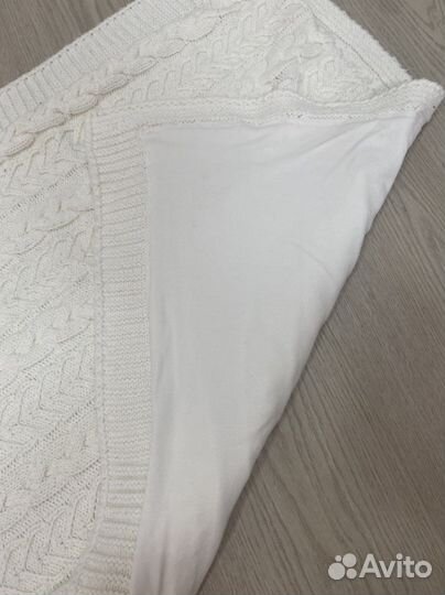 Плед детский вязаный