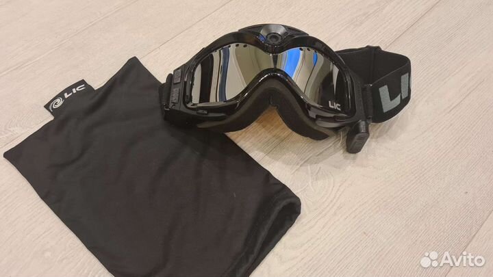 Очки маска горнолыжная LIC с камерой