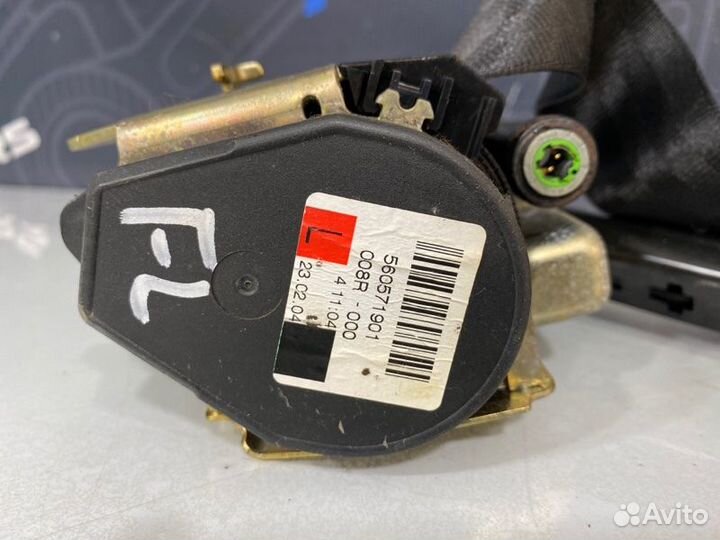 Ремень безопасности передний левый Audi A6 C5 ASN