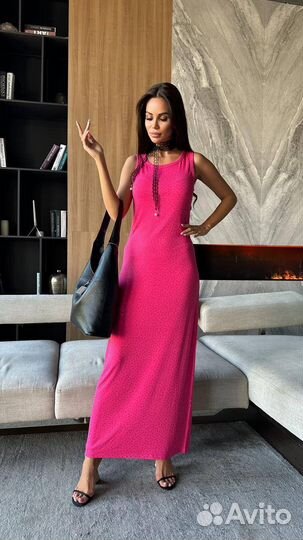 Платье Balenciaga со стразами