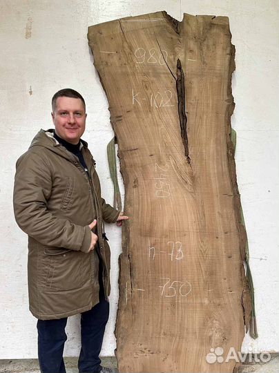 Слэбы из дерева карагач