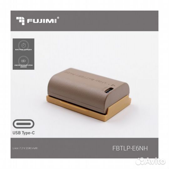 Аккумулятор Fujimi fbtlp-E6NH (2040 mAh) для цифро