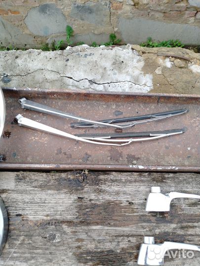 Хромированные элементы для Москвича