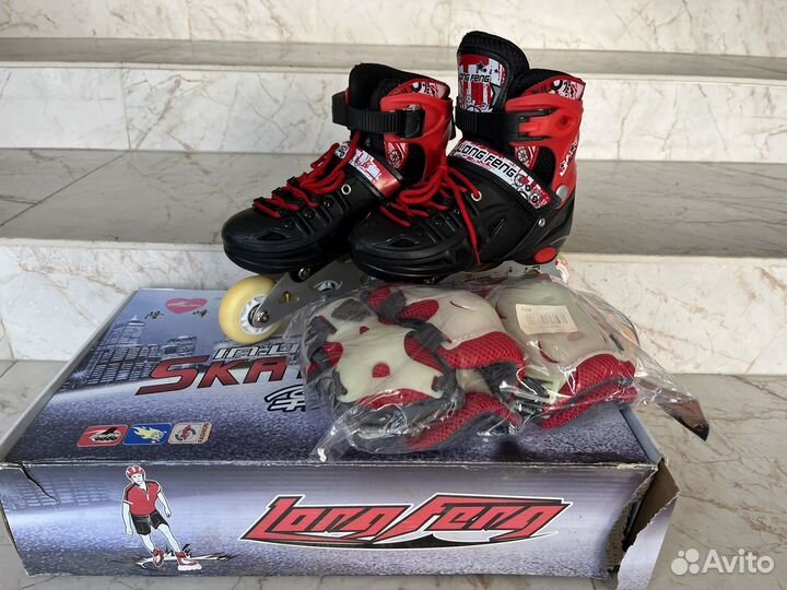 Детские ролики и защита