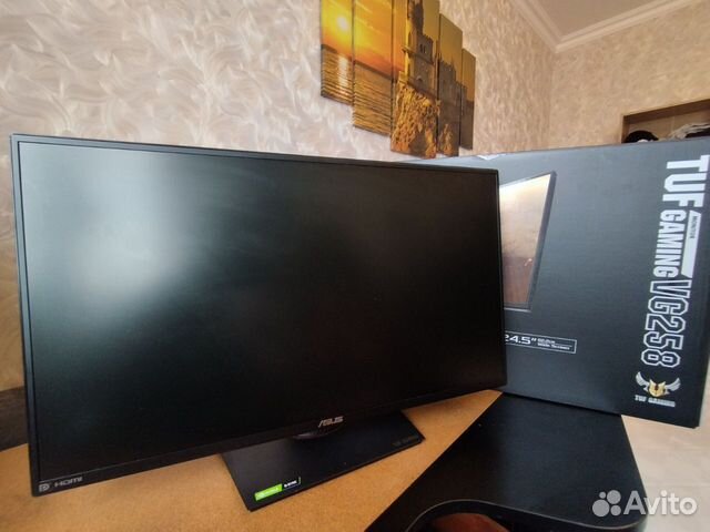 Монитор 280гц asus TUF Gaming VG258QM черный купить в Москве ...
