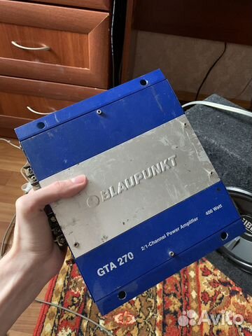 Усилитель blaupunkt gta 270 купить в Пскове | Электроника | Авито