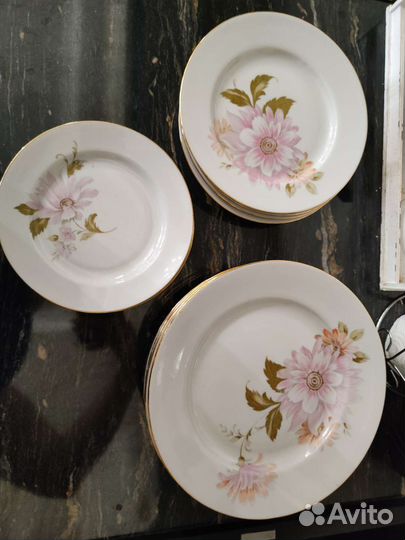 Тарелки 22 предмета СССР дулево