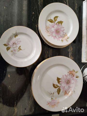 Тарелки 22 предмета СССР дулево