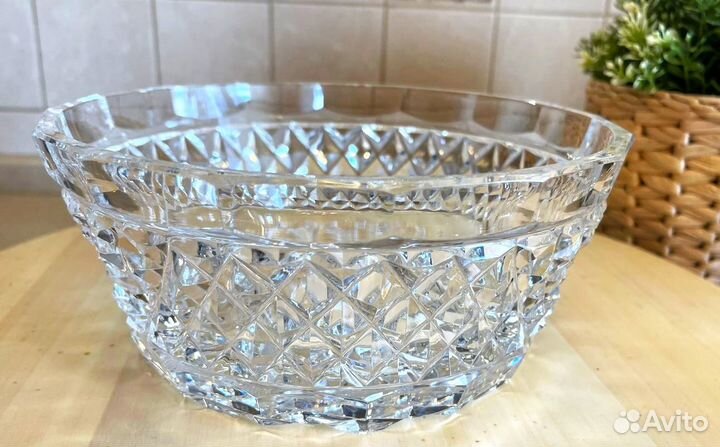 Салатница фруктовница конфетница хрусталь СССР