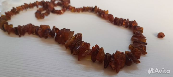 Янтарные бусы СССР