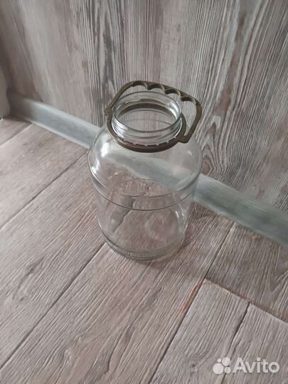 Банки стеклянные 3 литра с закручивающей крышкой