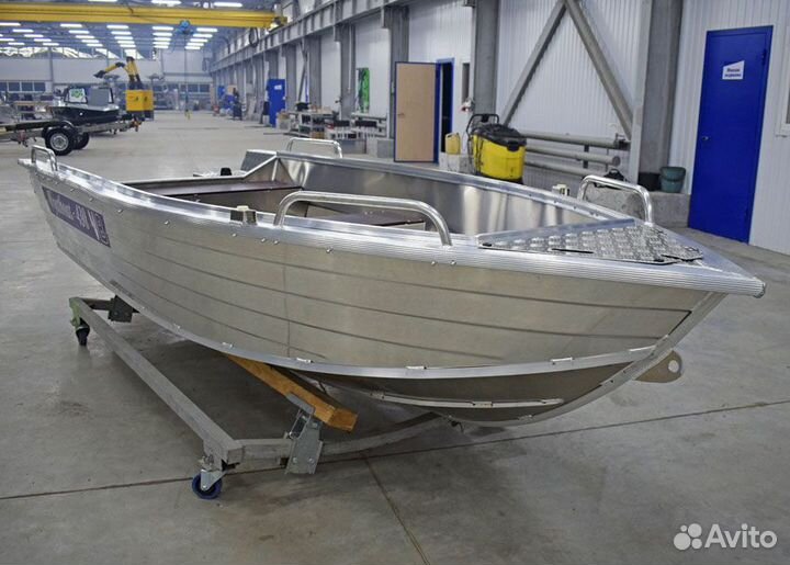 Алюминиевая моторная лодка Wyatboat 430Р новая