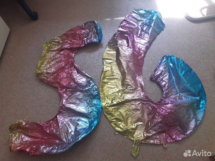 Фольгированные шары цифры