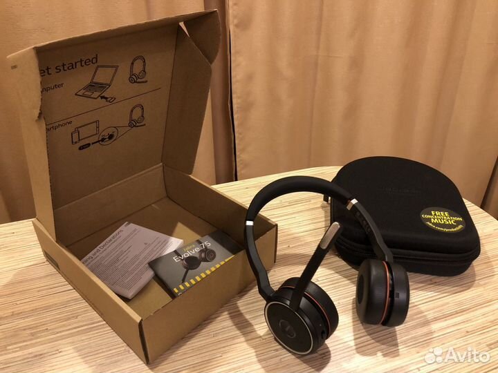 Компьютерная гарнитура Jabra Evolve 75 MS Stereo