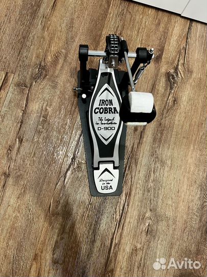 Новая Педаль iron cobra d-900 для бас барабана