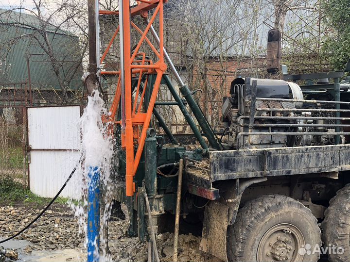 Бурение и обустройство скважин на воду / продувка