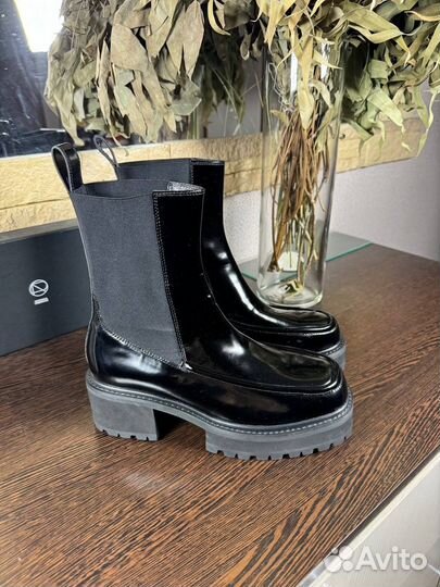 Ботинки Челси 37р лаковые Premium оригинал
