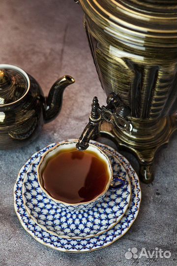 Императорский фарфоровый завод чайная пара